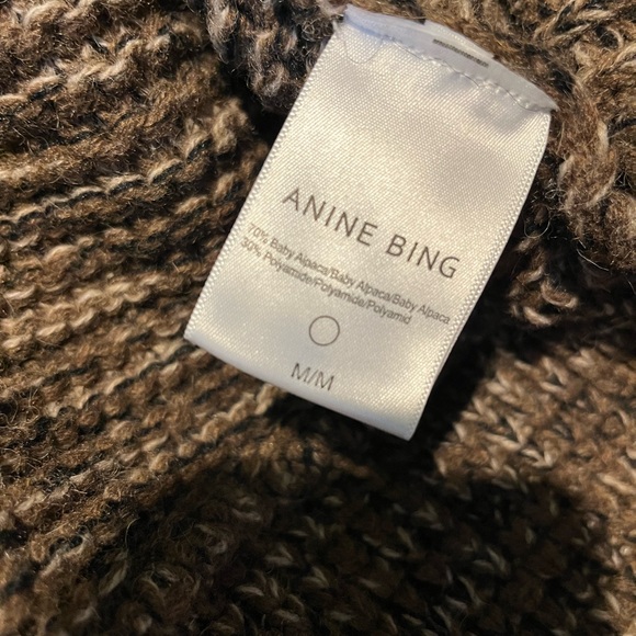 Anine Bing Brown Knit Cardigan - Picture 4 of 4